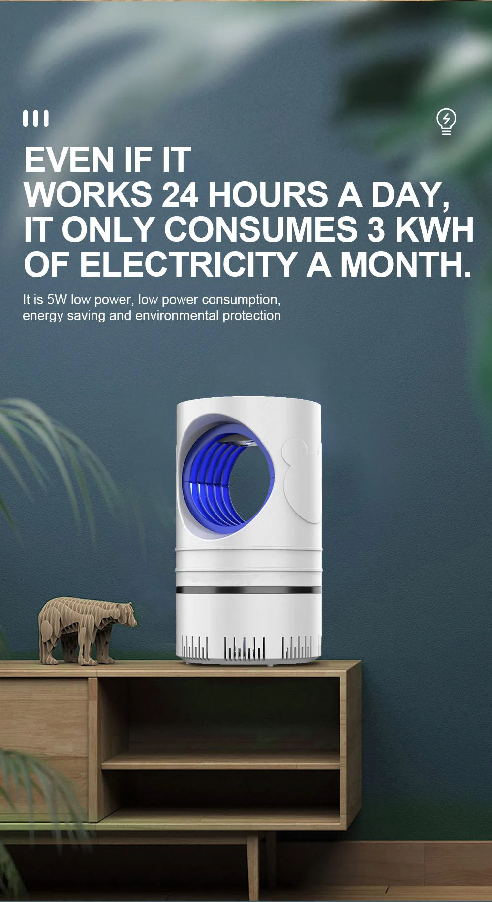 Mata-insectos Eléctrico LED
